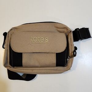 TOTES Tan Women's Fanny pack with adjustable belt